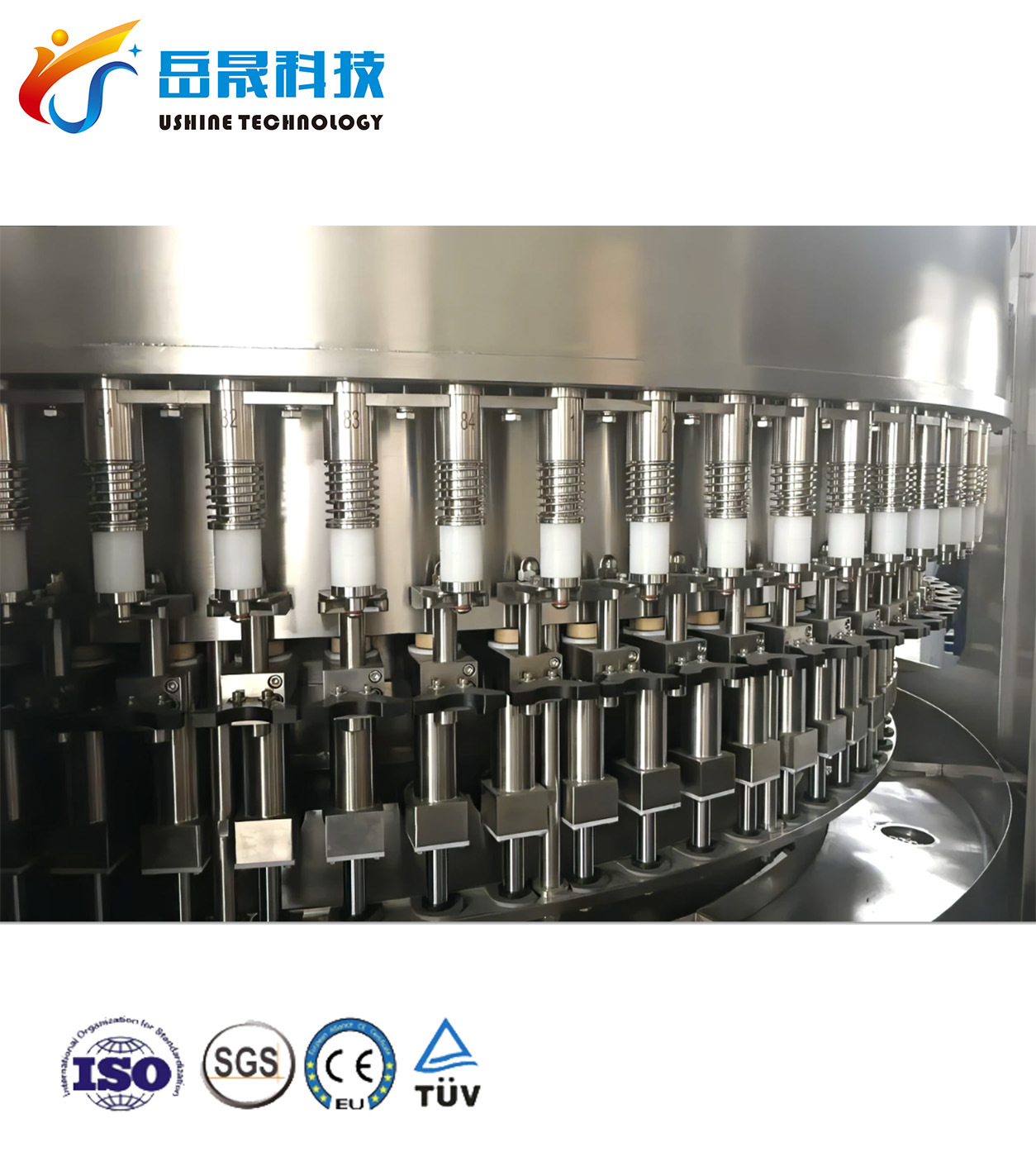  Blowing Filling Capping Machine Bottle Drinking Juice/Water Packaging Combiblock 150ml-1500mL 1200BPH-81000BPH